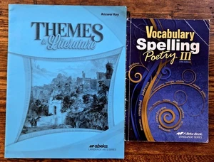 Abeka 9th Grade 9 Vocabulary Spelling Poetry Student Health  FB596 - Picture 1 of 3