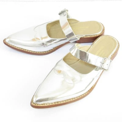 JUNYA WATANABE COMME des GARCONS Belt Mules SS Approx.8.7"" Silver Women USED - Image 1 of 4