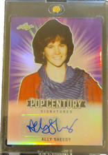 2018 Leaf Pop Century Metal Signatures Prismatic Purple Ally Sheedy #24/25