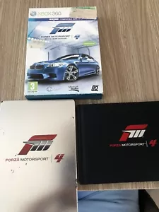 JEU FORZA MOTORSPORT 4 EDITION LIMITÉE COLLECTOR STEELBOOK ARTBOOK XBOX 360 VF - Picture 1 of 8