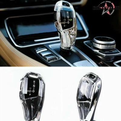 &+ Rock Crystal Gear Shift Knob Cover Decor For BMW F15 X5 F16 X6 2014-2018 - Imagem 1 de 4