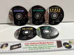 1996 Zane Home Library Isaac Asimov's Library Of The Universe Lot Of 5 Disc (PC) - Picture 1 of 4
