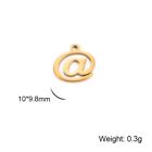 10pcs/lot Stainless Steel Charms for Jewelry Making At Charm Pendant Necklace