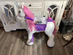 Famous Feber My Lovely Electric Ride-On Unicorn Toy 12 Volt - Picture 1 of 14