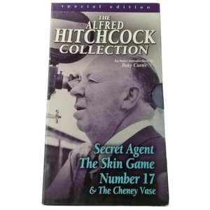 Alfred Hitchcock VHS 3 Set 1999 Secret Agent, The Skin Game, Number 17 - Imagen 1 de 6