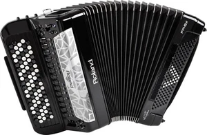 Roland electronic Button Accordion FR-8XB BK Black Brand NEW From Japan - Picture 1 of 8