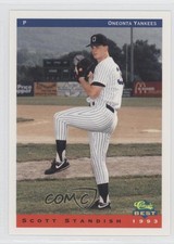 1993 Classic Best Oneonta Yankees Scott Standish #20