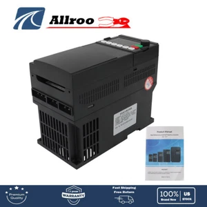 Inverter 10HP 220V Frequenza Variabile CNC VFD VSD 7,5KW 1 a 3 Fasi Nuovo - Foto 1 di 23