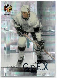 Wayne Gretzky 1999-00 Upper Deck HoloGrFX Hockey Card #GG4 (Los Angeles Kings)