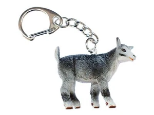Zebra Pendente Miniblings Pendente Zicklein Steichelzoo Bauernhof Grigio - Foto 1 di 4