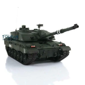 Tanque de radiocontrol Henglong 1/16 7.0 Challenger II 3908 360° torreta ruedas de metal pistas - Imagen 1 de 7
