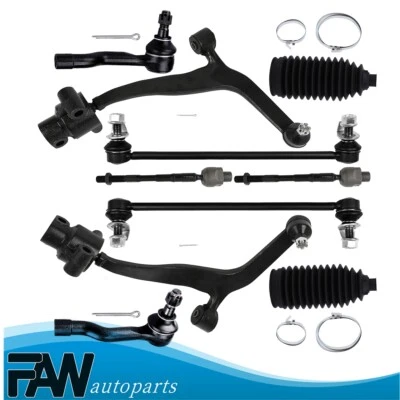 10x Control Arm Ball Joint Suspension Kits Tie Rod Sway Bar Fits INFINITI FX35 - Image 1 of 4