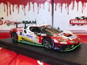 FRIKADELLI FERRARI 296 GT3 "FINISHLINE DITION / WINNER ANELLO 24H 2023" 1:43 LS - Foto 1 di 3