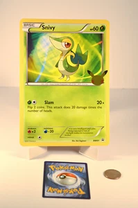 Snivy BW01 JUMBO Oversized Black Star Promo Pokemon Karte cj44 - Bild 1 von 6