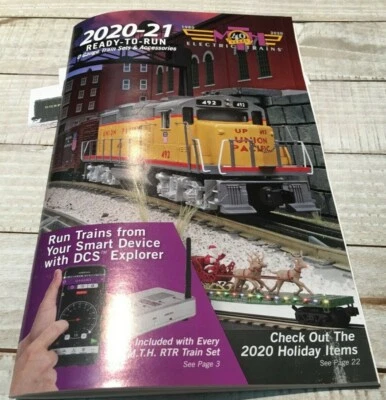 MTH CATALOG 2020-2021 READY TO RUN 40TH ANNIVERSARY CATALOG NEW - Image 1 of 4