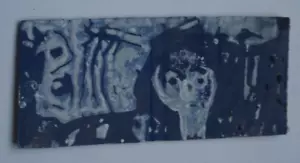 Puzzlement - Miniature Lino Cut Print On Cardboard - Picture 1 of 1