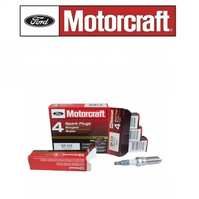 Juego de 4 nuevas bujías de iridio originales Motorcraft para Ford Focus 2012-2018 Foto 1 de 2