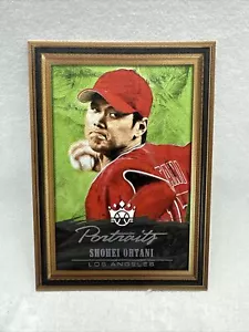 SHOHEI OHTANI ROOKIE CARD 2018 Diamond Kings PORTRAITS INSERT RC Angels Baseball - Picture 1 of 2