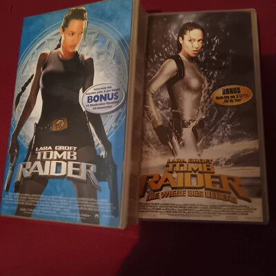 VHS TOMB RAIDER  mit Bonus blauer Film -Preis gilt für diesen Film - Bild 1 von 4