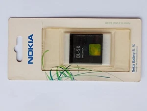 BATERÍA ORIGINAL NOKIA BL-5K Li-ion, n85, n86, x7, x7-00, c7, c7-00_nuevo stock antiguo - Imagen 1 de 5