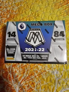 2021-22 Panini Mosaic Soccer Sealed MEGA BOX 6-Pack Box~ 84 Cards! - Picture 1 of 4