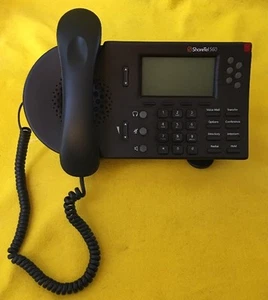 ShoreTel 560 S6 Black IP VoIP Office Desk Phones #OC - Picture 1 of 4