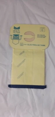 DVC BRAND MULTI-FILTER SELF-SEALING 4 PLY VACUUM CLEANER BAGS FOR ELECTROLUX C - Image 1 of 2