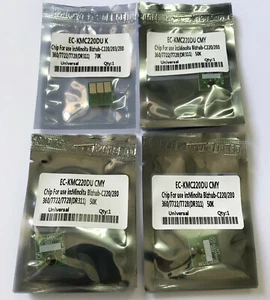 4 x Drum Imaging Unit Reset Chip For Konica Minolta Bizhub C220 C280 C360 DR-311 - Picture 1 of 3