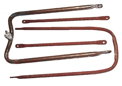 Guardabarros delantero guardabarros Stay Raw metal desnudo para BMW R71 S2u vintage Foto 1 de 4