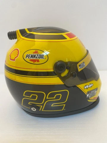 NASCAR 2022 JOEY LOGANO #22 SHELL PENNZOIL CHAMPIONSHIP MINI HELMET Cover