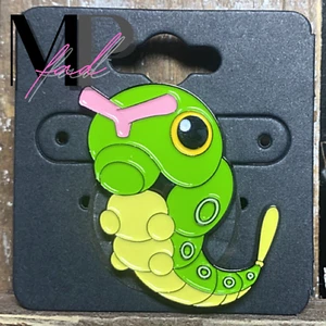 Pokemon Enamel Pin Soft Collectible Enamel Pin Caterprie "Carefree Caterprie" - Picture 1 of 5