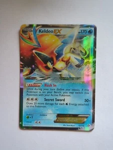 Keldeo EX 49/149 Pokémon Blanco y Negro Límites Cruzados Ultra Raro Casi Nuevo - Imagen 1 de 2