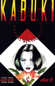 KABUKI CIRCLE OF BLOOD 3 David Mack Caliber Uncirculated 1995 - Picture 1 of 1