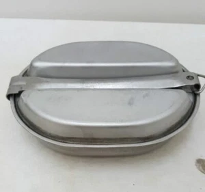 Military Issued Stainless Steel Mess Kit - Picture 1 of 2