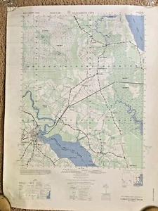 ELIZABETH CITY , NORTH CAROLINA Topographical Map by The Army Corp of Engineers - Bild 1 von 2
