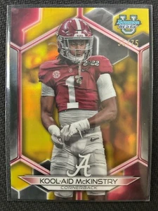 Kool-Aid McKinstry 2023 Bowman University Best Yellow Refractor RC Card #35/75 - Picture 1 of 1