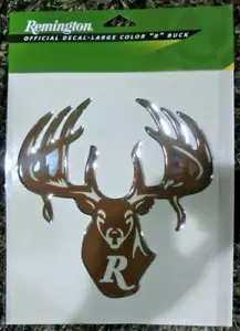 Remington Raised Decal Large Color “R” Buck - Picture 1 of 2