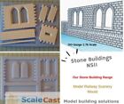 Stone Buildings NS11 Mould - Model Railway Scenery OO Gauge