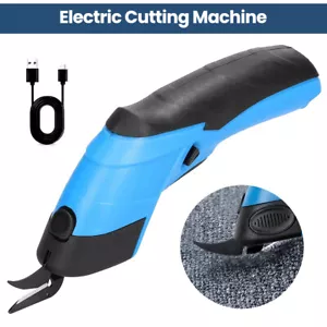 Kabellose Akku Elektrische Schere Schneiderschere für Stoff Karton Leder Teppich - Bild 1 von 24