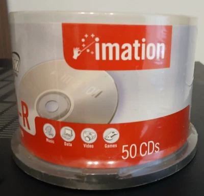 Imation 50 Pack CD-R  1x-48x / 80 min /700 MB New Factory Sealed - Image 1 of 4