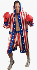American Flag Boxing Costume - Everything Included - USA Robe - American Flag St