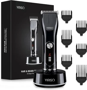 Turbo-Powered 7000 RPM Cordless Beard Trimmer with 6 Guide Combs New Sealed - Picture 1 of 10