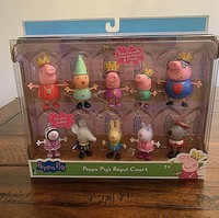 peppa pig royal court 10pk