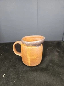 Vintage McCoy Pottery Canyon Mesa Style Creamer Brown Mottled Matte Vintage USA - Picture 1 of 11