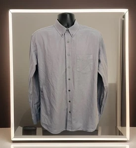 $198 Camisa Oxford SCHNAYDERMAN’S para Hombres 16.5/41-42 Algodón Minimalista con Botones - Imagen 1 de 14