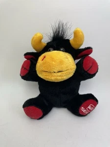 ⭐️SEAT Stier Plüsch / Stofftier - Schwarz / Rot - Ca 15cm - Leon Cupra Ibiza Uvm - Bild 1 von 7