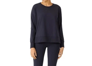 Vince $248 Mujer Azul Marino Cuello Redondo Sudadera XS NUEVO - Imagen 1 de 12