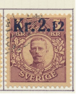 Schweden Briefmarke Scott #Q2, gebraucht - Bild 1 von 1