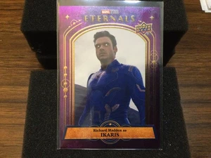 2023 Upper Deck The Eternals Richard Madden As IKARIS Purple #88 SP #02/15 Hot!! - Picture 1 of 2