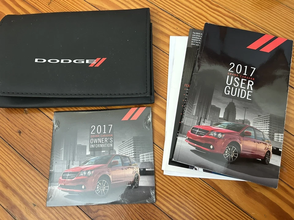 Dodge Grand Caravan 2017 manual del propietario con estuche Foto 1 de 1
